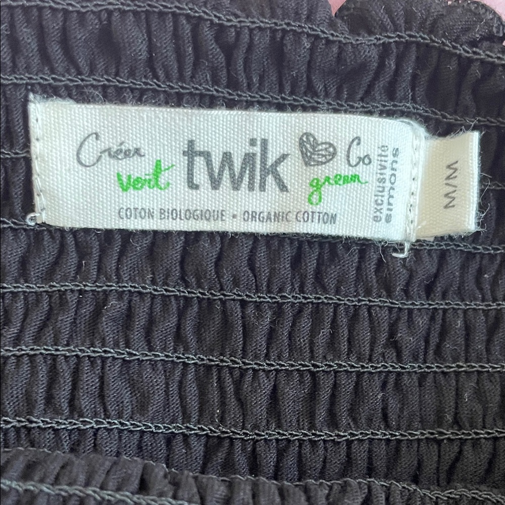 ๐ค๐ TWIK Black Top Size M - Picture 2 of 6